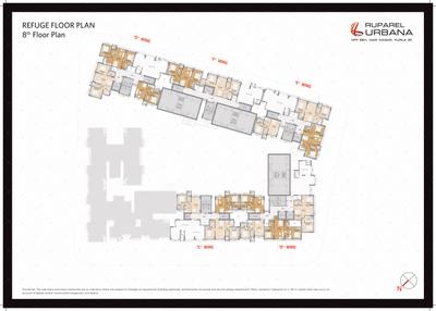 Project Image of 0.0 - 595.0 Sq.ft 2 BHK Apartment for buy in Ruparel Urbana