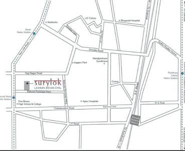 Project Image of 353.27 - 612.04 Sq.ft 1 BHK Apartment for buy in Mahavir Surylok