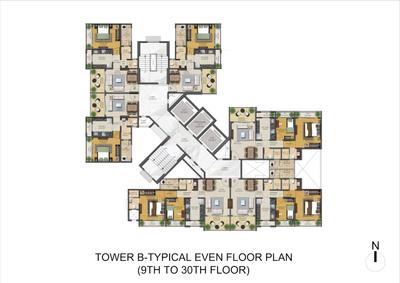 Project Image of 434.0 - 1051.0 Sq.ft 1 BHK Apartment for buy in Tycoon Epicentre