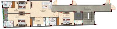 Project Image of 900.0 - 1250.0 Sq.ft 2 BHK Builder Floor for buy in Gem Green View Apartments