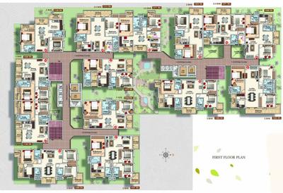 Project Image of 1054.0 - 1645.0 Sq.ft 2 BHK Apartment for buy in Myhna Heights