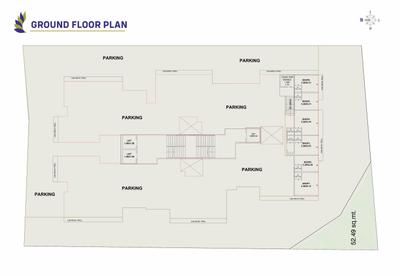 Project Image of 837.43 - 851.53 Sq.ft 3 BHK Apartment for buy in Sai Heritage Square
