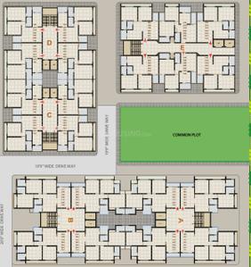 Project Image of 544.0 - 751.0 Sq.ft 2 BHK Apartment for buy in Maruti Radhe Elegance Block A B C D And E