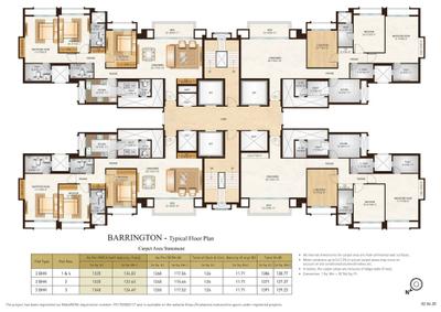 Project Image of 0.0 - 1265.0 Sq.ft 3 BHK Apartment for buy in Hiranandani Barrington