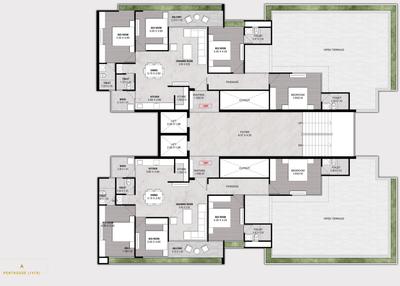 Project Image of 1084.79 - 1420.41 Sq.ft 3 BHK Apartment for buy in Nirman Bliss