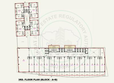 Project Image of 681.79 - 709.56 Sq.ft 2 BHK Apartment for buy in Shree One And Shree Forreva