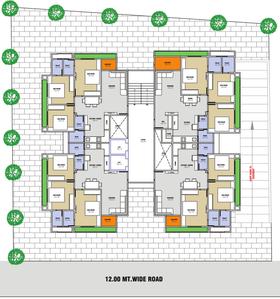 Project Image of 1850.0 - 2050.0 Sq.ft 3 BHK Apartment for buy in Keshav Gauravi Apartment
