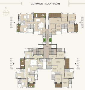 Project Image of 1950 Sq.ft 3.5 BHK Apartment / Flat for sale in Viman Nagar for Rs. 23500000