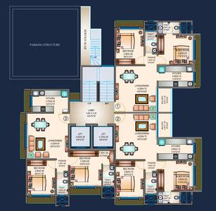 Project Image of 501.0 - 819.0 Sq.ft 2 BHK Apartment for buy in Sosar Solitaire