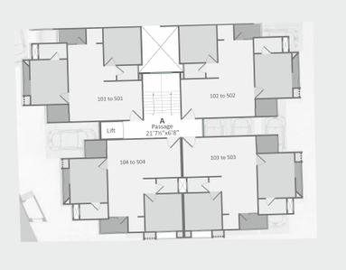Project Image of 635.5 - 703.85 Sq.ft 2 BHK Apartment for buy in Mataji Suhrad Residency Phase 1