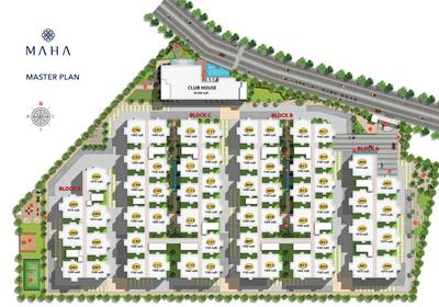 Project Image of 987.0 - 1978.0 Sq.ft 2 BHK Apartment for buy in PVR Maha