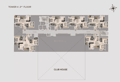 Project Image of 986.0 - 1494.0 Sq.ft 2 BHK Apartment for buy in Provident Botanico