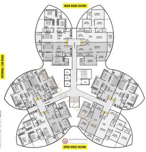 Project Image of 681.89 - 1039.58 Sq.ft 2 BHK Apartment for buy in Krishna Fairmont