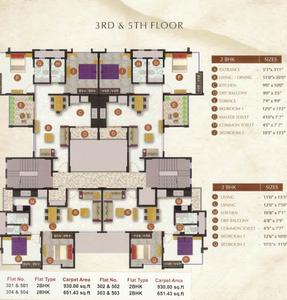 Project Image of 710.0 - 1054.0 Sq.ft 2 BHK Apartment for buy in AAB Archway