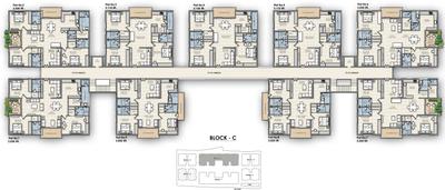 Project Image of 2025.0 - 2740.0 Sq.ft 3 BHK Apartment for buy in Patels Bright View