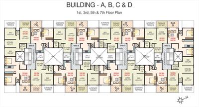 Project Image of 590.0 - 754.0 Sq.ft 1 BHK Apartment for buy in Kamalraj Shivdarshan