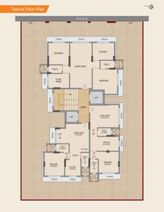 Project Image of 492.0 - 716.0 Sq.ft 2 BHK Apartment for buy in Graphic Krishna Kamal
