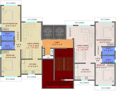 Project Image of 314.31 - 781.03 Sq.ft 1 BHK Apartment for buy in Suraj Lumiere Apartment
