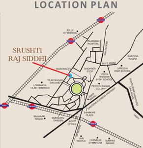Project Image of 400.0 - 590.0 Sq.ft 1 BHK Apartment for buy in Srushti Raj Siddhi