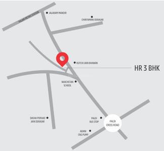 Project Image of 1239.36 - 1257.66 Sq.ft 3 BHK Apartment for buy in HR Erica