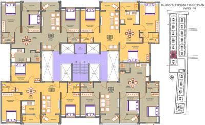 Project Image of 584.0 - 1264.0 Sq.ft 1 BHK Apartment for buy in Sree Vardhana Constellation