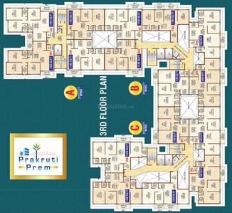Project Image of 1116.0 - 1483.0 Sq.ft 2 BHK Apartment for buy in Avishkar Prakruti Prem