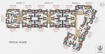 Project Image of 1310.0 - 2275.0 Sq.ft 2 BHK Apartment for buy in Ask Serinity
