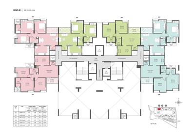 Project Image of 651.0 - 1005.0 Sq.ft 2 BHK Apartment for buy in Gini Vivante Phase 01