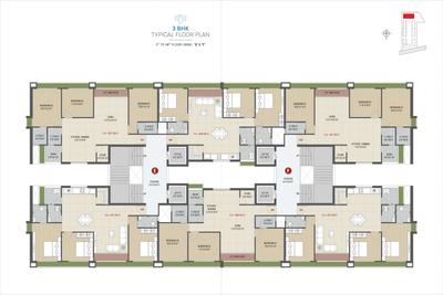 Project Image of 666.0 - 1290.0 Sq.ft 2 BHK Apartment for buy in Shrungal Palace