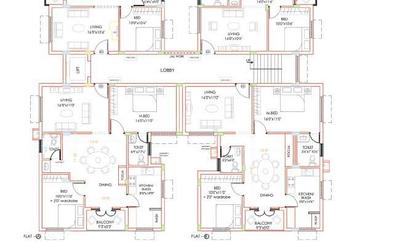 Project Image of 1100.0 - 1500.0 Sq.ft 2 BHK Apartment for buy in Priyadarshini The Shelter