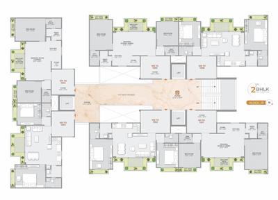 Project Image of 1683.0 - 2142.0 Sq.ft 2 BHK Apartment for buy in Urbania Keshav Parisar