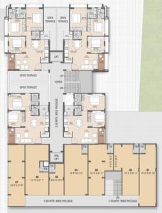 Project Image of 613.65 - 797.71 Sq.ft 2 BHK Apartment for buy in Siddhi Shiv Siddhi Height