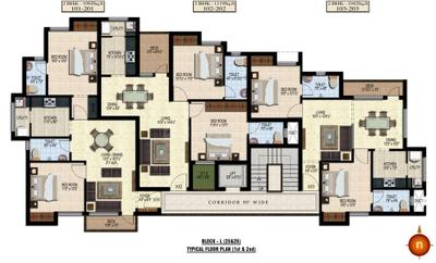 Project Image of 728.0 - 1500.0 Sq.ft 2 BHK Apartment for buy in SPS Brownstar