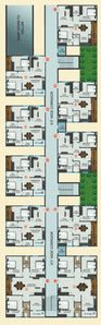 Project Image of 648.67 - 1037.34 Sq.ft 2 BHK Apartment for buy in Greenmetros Tulasi Bhagyanagar