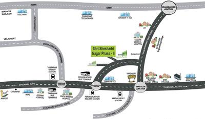 Project Image of 861.0 - 1369.0 Sq.ft Residential Plot Plot for buy in Pillars Shri Sheshadri Nagar Phase II