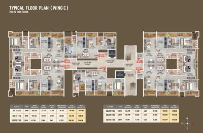 Project Image of 1144.0 - 1852.0 Sq.ft 2 BHK Apartment for buy in Sky 140 Winter Tower
