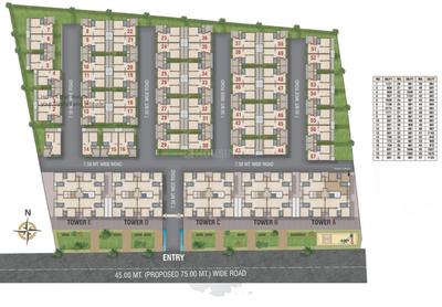 Project Image of 786.0 - 2174.0 Sq.ft 2 BHK Apartment for buy in Ananta Ashtha Duplex
