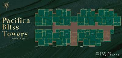 Project Image of 1069.0 - 1451.0 Sq.ft 2 BHK Apartment for buy in Pacifica Bliss Towers