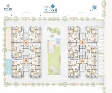 Project Image of 2025.0 - 2115.0 Sq.ft 3 BHK Apartment for buy in Safal Bliss II