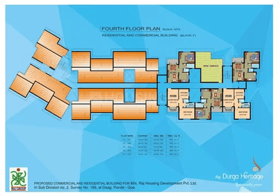 Project Image of 474.0 - 500.0 Sq.ft 1 BHK Apartment for buy in Raj Durga Heritage