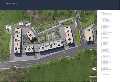 Project Image of 823.0 - 2056.0 Sq.ft 2 BHK Apartment for buy in Nyati Equinox I