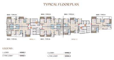 Project Image of 1162.0 - 1355.0 Sq.ft 3 BHK Apartment for buy in Vrise The Loft
