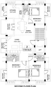 Project Image of 1695.0 - 1730.0 Sq.ft 3 BHK Apartment for buy in India Builders The Gabbro Garden
