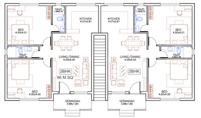 Project Image of 0.0 - 1033.0 Sq.ft 2 BHK Apartment for buy in Bennet And Bernard North Quay