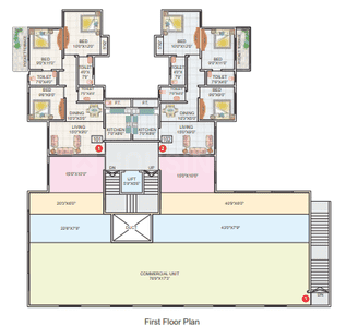 Project Image of 660.04 - 1199.96 Sq.ft 1 BHK Apartment for buy in Kaul Heritage City