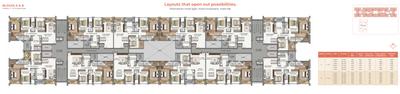 Project Image of 1209.0 - 2007.0 Sq.ft 2 BHK Apartment for buy in Sumeet Urban Nest