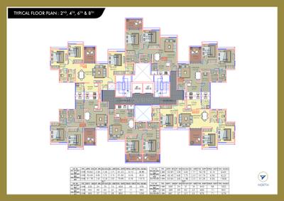 Project Image of 640.02 - 671.35 Sq.ft 2 BHK Apartment for buy in Miracle Aero East Ph III