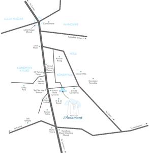 Project Image of 950.0 - 1600.0 Sq.ft 2 BHK Apartment for buy in Nirmaan Aasamant Phase 1