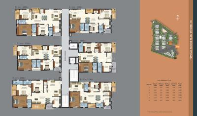 Project Image of 1165.0 - 2165.0 Sq.ft 2 BHK Apartment for buy in Vasavi Sri Nilayam
