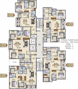 Project Image of 634.0 - 3598.0 Sq.ft 2 BHK Apartment for buy in VGN Fairmont